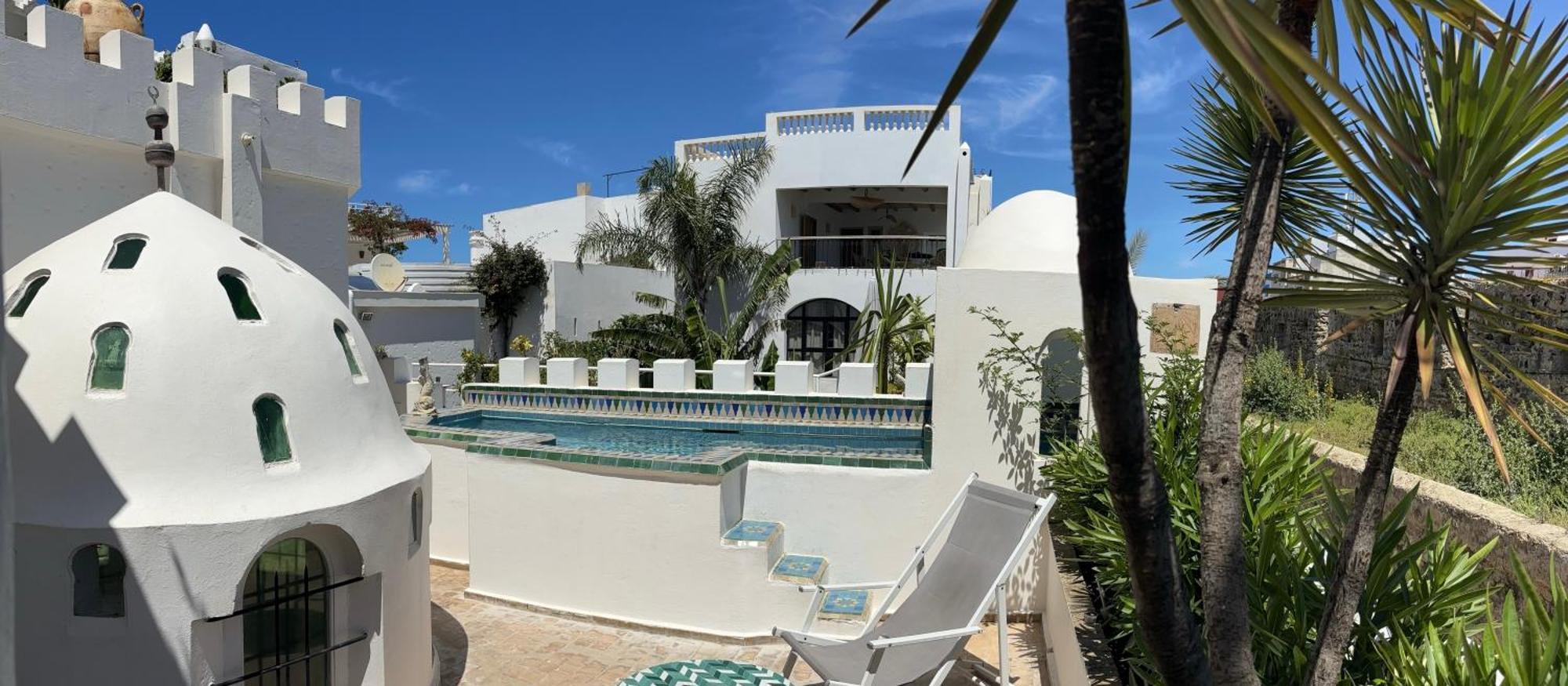 Riad Oasis D'아실라 외부 사진